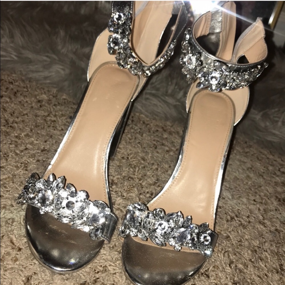 Jeweled heels
